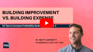 tip 40 video cover_building improvement vs building expense