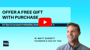 offer a free gift with purchase video cover
