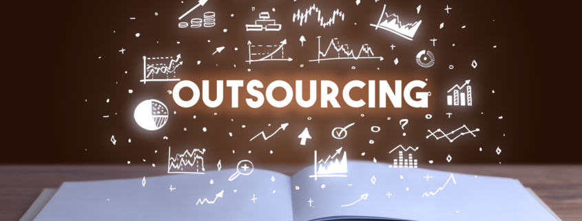 Outsource Accounting business concept