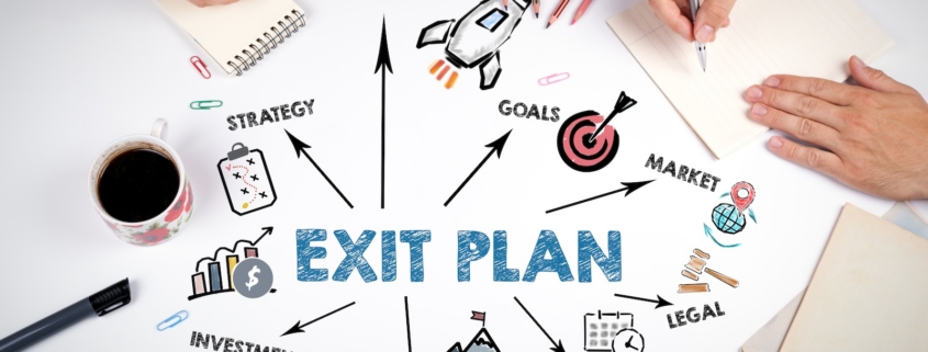 Exit Plan concept for business owners