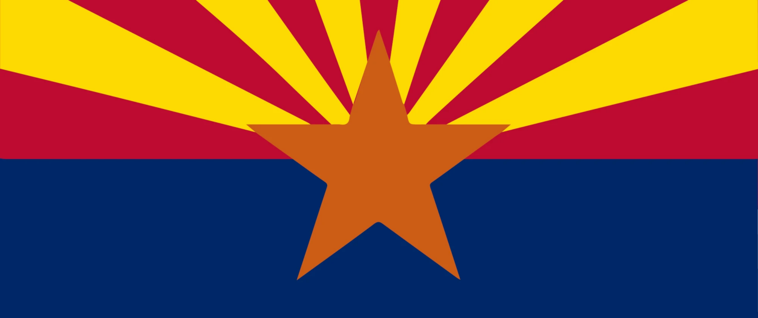 Arizona state flag Arizona state flag