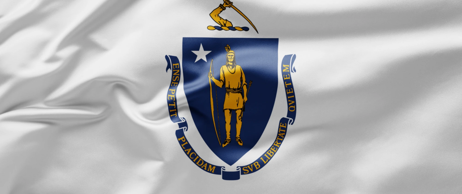 Massachusetts state flag Massachusetts state flag"