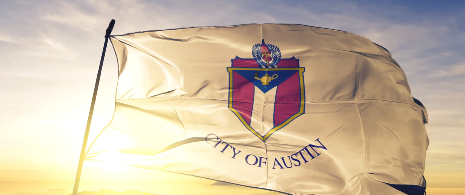 Austin city flag Austin city flag