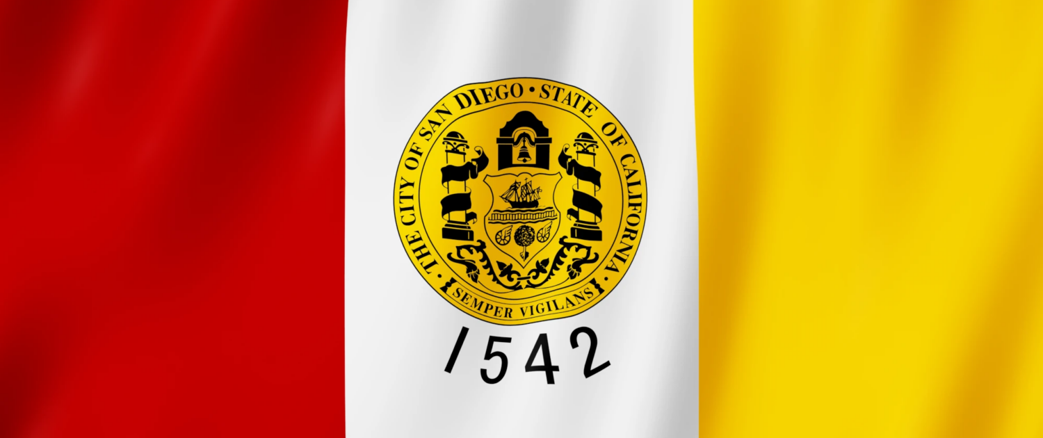 Flag of San Diego city