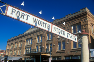 Fort Worth Stockyards The Fort Worth Stockyards historic district