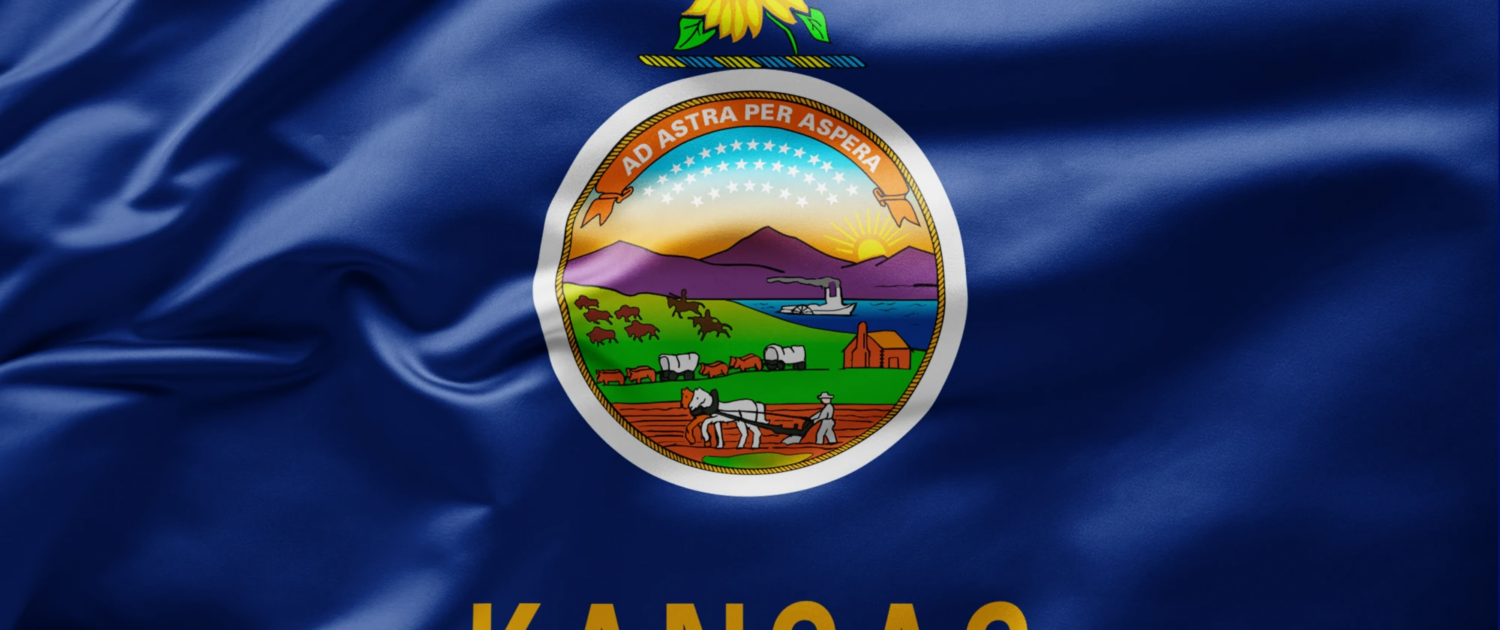 Kansas state flag Kansas state flag