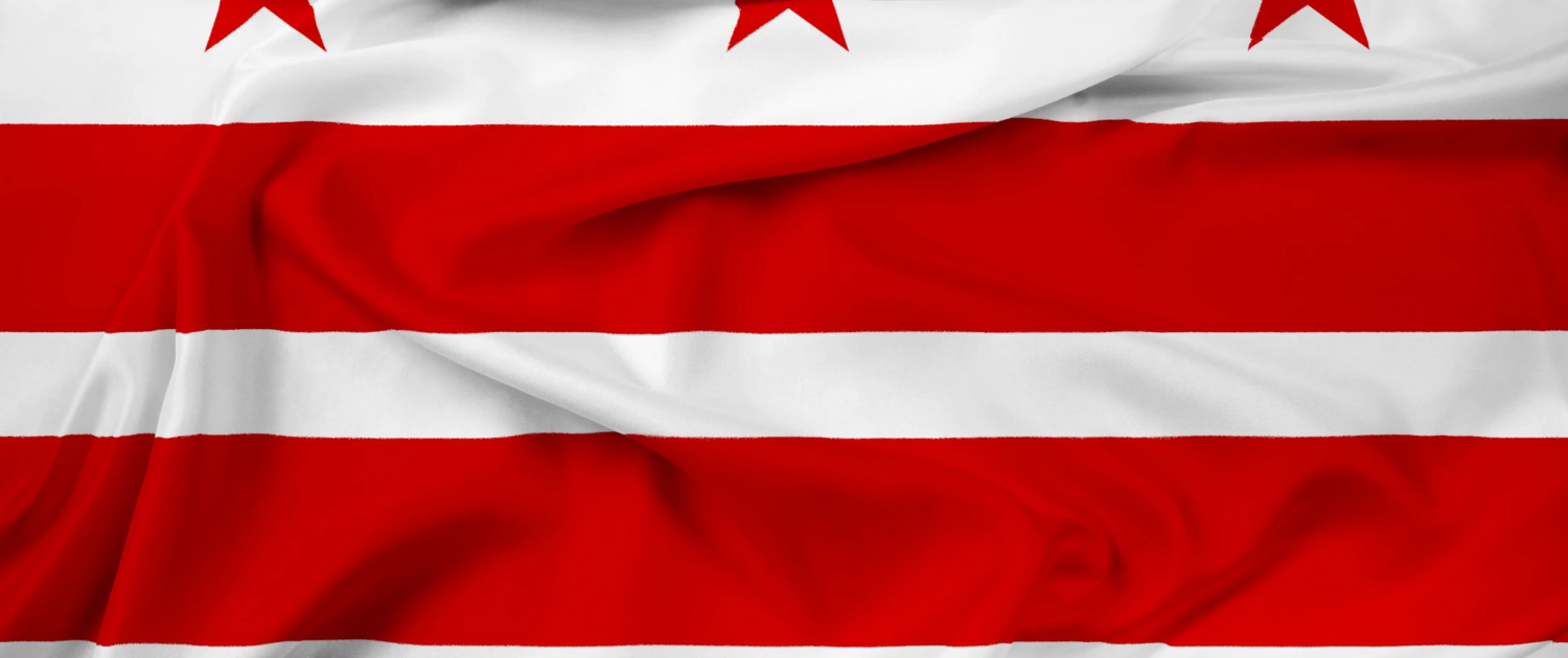 Washington DC Flag Washington DC Flag