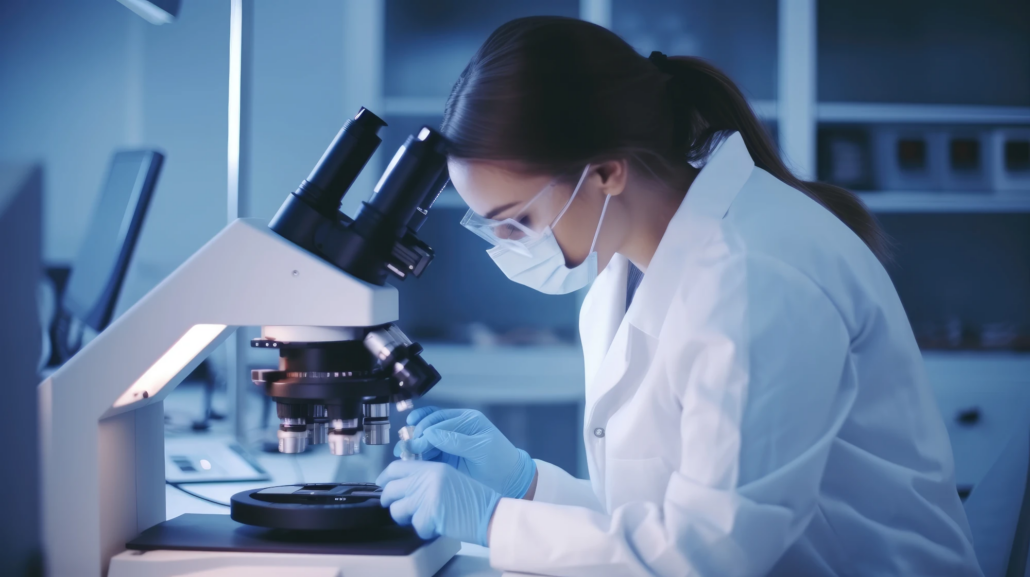 laboratory-technician A laboratory technician working with equipment